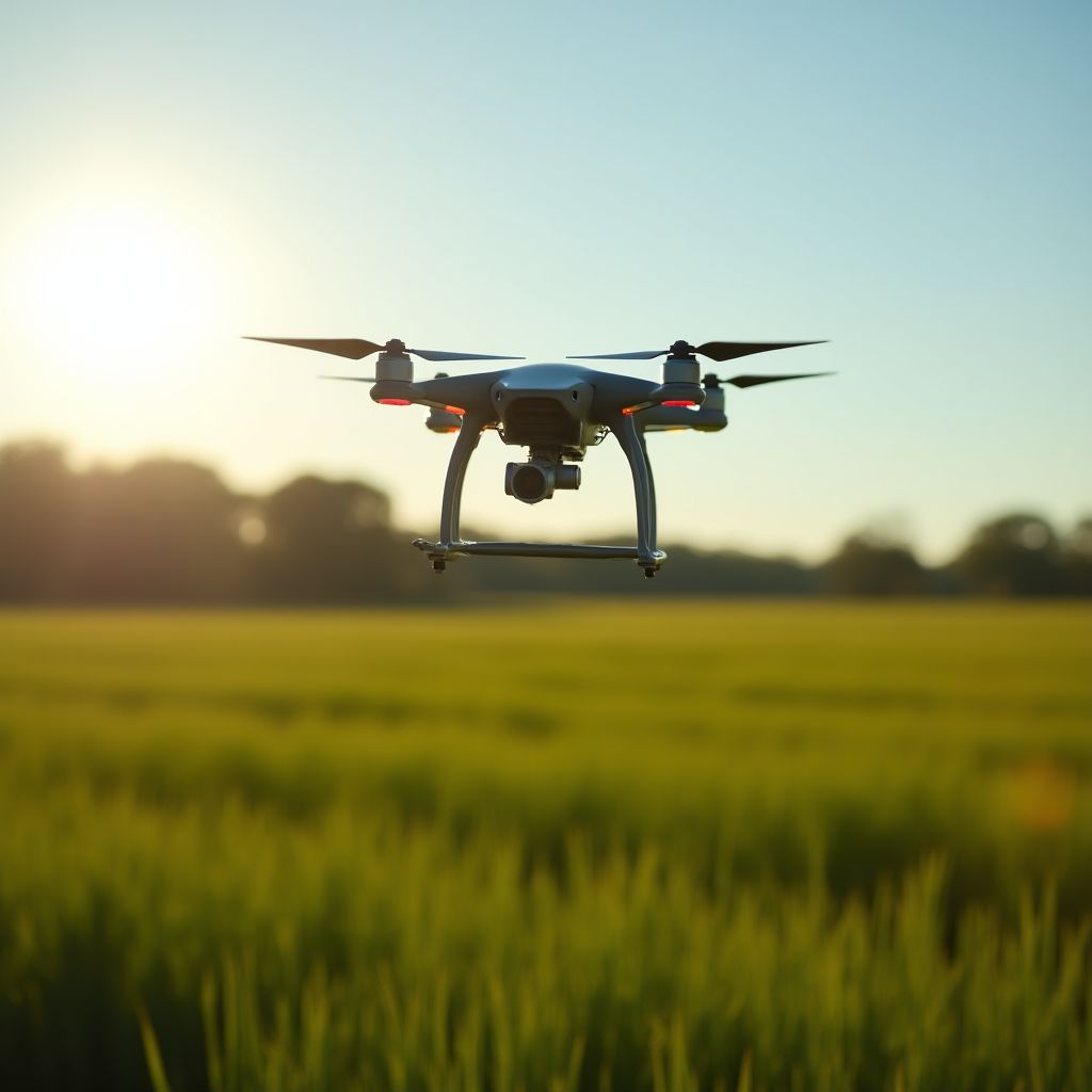 Agricultural technology in use on Australian farm