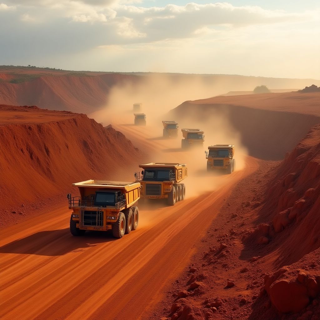 Mining operations near Perth